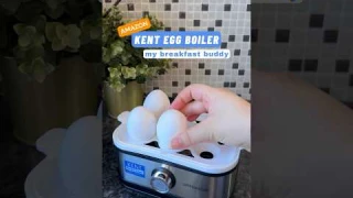 Kent electric egg boiler demo - boil eggs easily #amazonfinds #homefinds #kitchenfinds #review