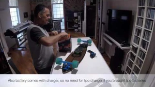 Electric skateboard build