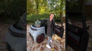 What the ..! 🎲 Is THIS the cutest car ever?! Citroen Ami | #Shorts | Jessicarmaniac | Citroën