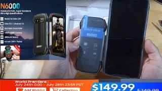 Blackview N6000 - самый компактный броник компании за 2023г! Предзаказ начался! См. Описание!!!