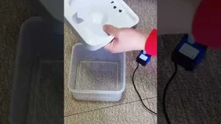 Фонтан поилка для кошек и собак / Бесшумный питьевой фонтан / Автоматическая поилка для животных