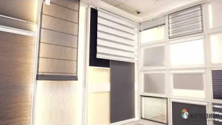 Жалюзион шоу-рум часть.6 Жалюзи с автоматикой, моторизованный шторный карниз.