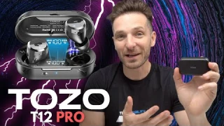 TOZO T12 Pro Earbuds Unboxing and Review | The Best TOZO Earbuds + Charger?