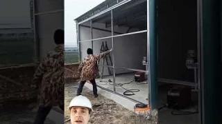 Крутая идея гаражных ворот