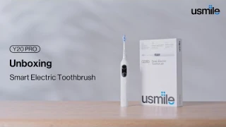 Unboxing usmile Y20 PRO - Upgraded AI Electric Toothbrush with 25x Cleaning Effectiveness