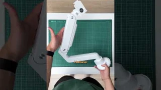 The easier monitor arm to install I’ve tried. Did not even need to climb under the desk.