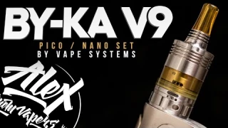 МЕСЯЦ С BY-KA V9 RTA by Vape Systems l Alex VapersMD review 🚭🔞