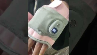 Перчатки с подогревом Xiaomi Youpin 2000 мAh на акумуляторах розовые (S-M)