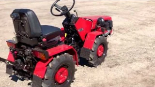 Обзор мини трактора МТЗ 132H-01 Беларус