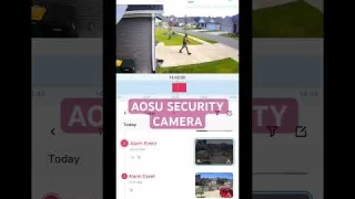 AOSU 2K Solar Security Cameras Wireless Outdoor, Solar Outdoor Camera for Home Security, WiFi Camera