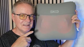 SKG Back Massager for Pain Relief Deep Tissue Cordless Back and Neck Massager Pillow REVIEW