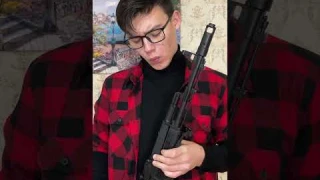 Самое страшное "оружие"😂 fake gun! #airsoft