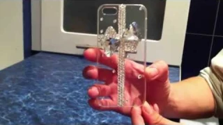 Чехол с Бантом со стразами для iPhone 5