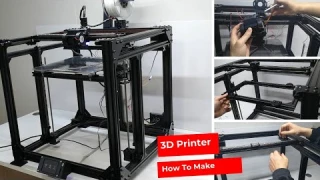 DIY 3D Printer &&  How To Make 3D Printer At Home