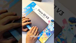 ✨ Unboxing my new XP-PEN Deco 01 V3! #GraphicDesignTools #Unboxing #DesignLife #xppen