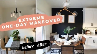 EXTREME One-Day Breakfast Nook Makeover