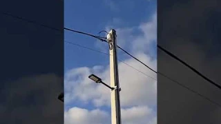 прожектор с солнечной панелью!!!