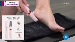 Электрическая роликовая пилка для ног Flawless Pedi