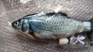 #cats #игрушкадлякота #fish  Интерактивная игрушка-рыба  для котов с виляющим  хвостом -обзор