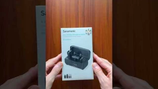 Распаковка. Беспроводной петличный микрофон Saramonic Blink500B2+ #распаковка #обзор #unboxing #mic