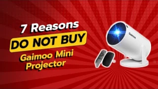 DON'T BUY Gaimoo Mini Projector BEFORE WATCHING THIS VIDEO! ⚠️📽️ (7 Reasons)