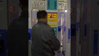 DHM-15B Spanish Inch lbs Height and Weight Digital Human Body Weighing Composition Ultrasonic Scale