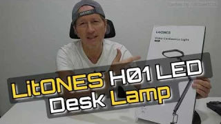 LitONES EaseGlow H01 LED Desk Lamp Review — 50 Lighting Modes & Remote Dimmer for Home Office