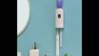 Doctor King  Умный Дезинфицирующий Держатель Зубной Щетки Дозатор Зубной Пасты Pro Версия