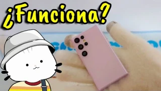 Probando el celular MÁS PEQUEÑO del mundo