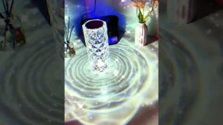 Crystal rose table lamp. Want one? #nightlight