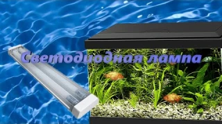 Светодиодная лампа для аквариума. Обзор светильника
