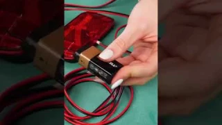 Стоп сигнал из катафота на велосипеде