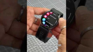 S200 Smart Watch with Air Pump Blood Pressure ECG AMOLED Display #sunglasses #smartphone #technology