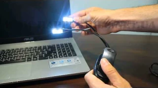 Светильник USB YHX-906 (2+2 LED), двойной от магазина Happy Smile