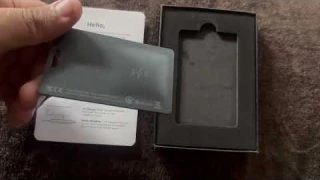 SmartCard Wallet Tracker Card