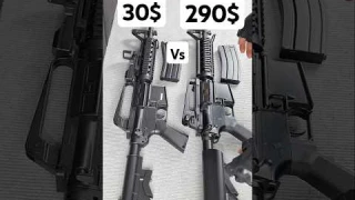 Comparing the 290$ M4 Carbine and 30$ #airsoft #m47improved
