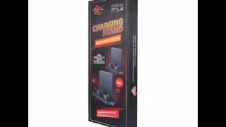 PS4 Slim + PS4  Подставка с Охлаждающим Вентилятором