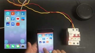 Tuya 40A 1P 2P 3P 4P WiFi Smart Circuit Breaker Automatic Switch overload short circuit protection w