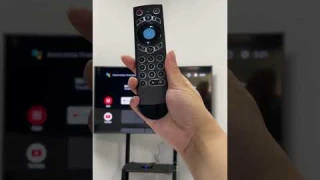 G21 Pro 2.4G wireless air mouse with Gyroscope Voice Control #shorts #tvremote #airmouse