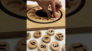 Работа с часами в монтессори-классе