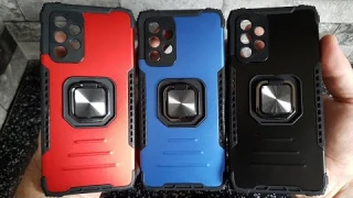 Metal Kickstand Case For Samsung Galaxy A52, A53, A73, A13