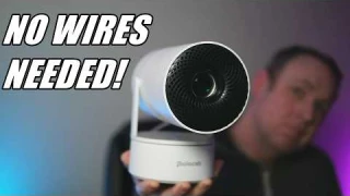 Portable Mini Projector with battery - Easiest way to project a movie wherever you want!