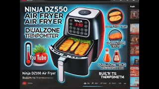 Ninja DZ550 Air Fryer Review | DualZone Tech with Built-In Thermometer – Worth It?