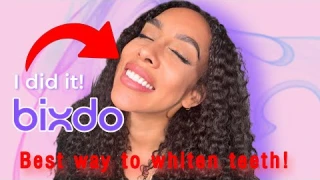 bixdo W60 Blue Light Whitening Electric Toothbrush | HOW I GOT MY TEETH WHITE