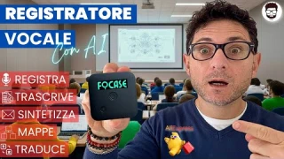 FOCASE REC: IL REGISTRATORE VOCALE INTELLIGENTE DA 50€ CHE TRASCRIVE E CREA MAPPE CONCETTUALI!