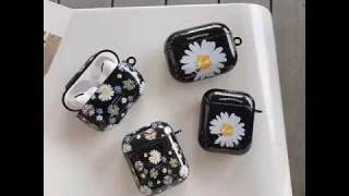 Художественный чехол для наушников с цветочным рисунком apple airpods 2 1 air pods airpod pro 3