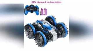Latest Products You Must Know! SucceBuy Amphibious RC Car Boat 2.4GHz 12 km/h Electric Remote Con