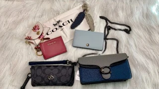 COACH OUTLET HAUL 70% OFF PART 1 || SLGs, Tabby Crossbody, sunglasses case