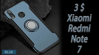 Распаковка и обзор защитного чехла (бампера) для Xiaomi Redmi Note 7 с Алиекспресс.