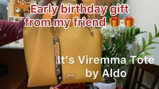 Aldo Viremma Tote, A Early Birthday Gift from a friend.